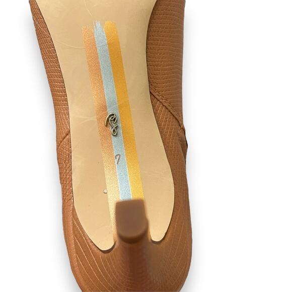 Sam Edelman Uma leather pointed toe knee high mid heel boots NEW - Picture 12 of 12